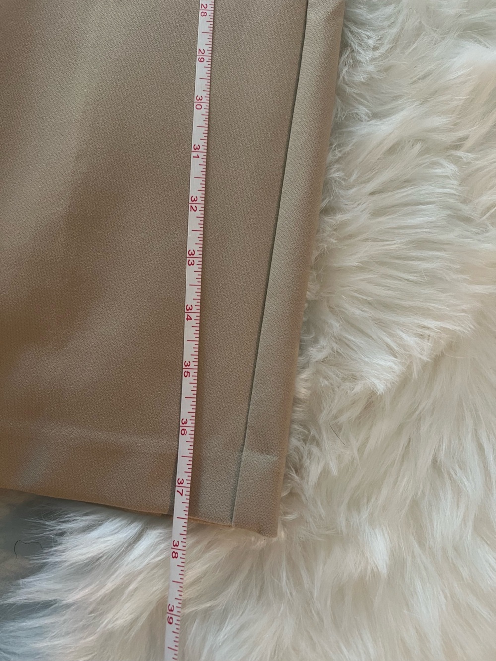Rachel Zoe Light Beige Women's Trousers size 6 EUC - Picture 7 of 8